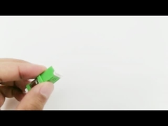 SM διπλός APC LC προσαρμοστής οπτικών ινών χωρίς φλάντζα