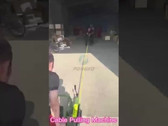 Μηχανή τραβήγματος καλωδίων οπτικών ινών για βενζίνη διαμέτρου 45 mm