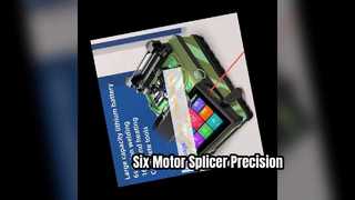 Six Motor Fiber Splicer Precision