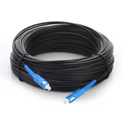 SC UPC APC Fiber Optic Patch Cord SM Simplex G652D G657A Οπτικό καλώδιο πτώσης