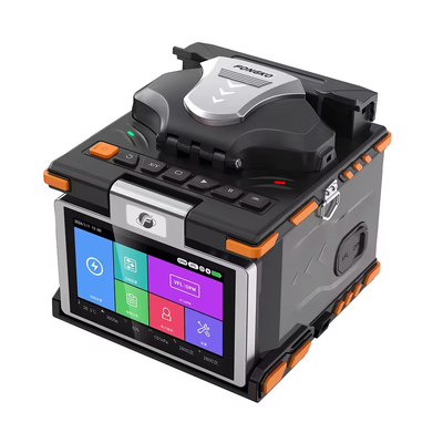 6 κινητήρες Fiber Optic Fusion Splicer 6S FTTH Μηχανή συγκόλλησης οπτικών ινών