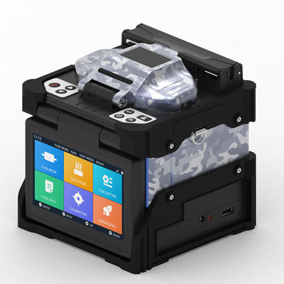 FONGKO  6 Motor Core to Core Alignment Fusion Splicer Splicing Machine FTTX/FTTH High Precision Automatic Multi-language