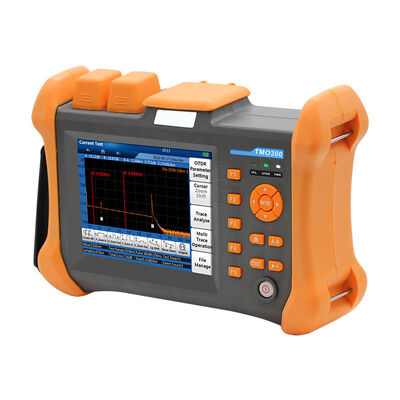 OTDR TMO300 Πολυλειτουργικό 5.6 ιντσών 1310/1550nm Smart Mini με συνδέσμους FC/SC 2-ετής Εγγύηση Δημοφιλές στην αγορά FTTH