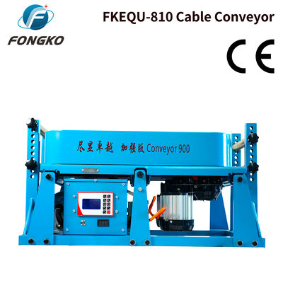 FONGKO FKEQU-810 AC380V AC220V Τραβηχτής καλωδίων Πολλαπλές μονάδες Συνδεδεμένη μηχανή μεταφοράς καλωδίων Κατασκευή υπόγειων καλωδίων