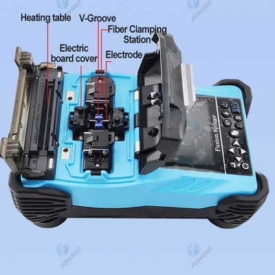 4800mAh μπαταρία Fiber Optic Fusion Splicer για την απρόσκοπτη συγκόλληση καλωδίων ινών