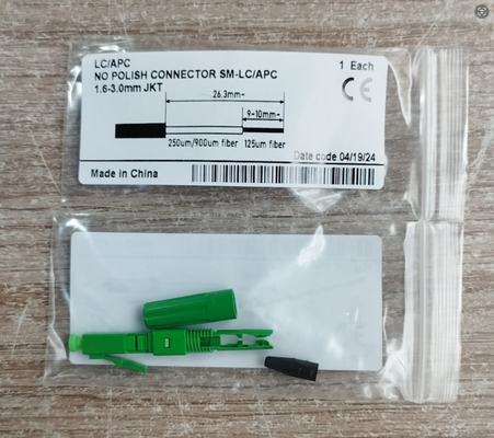 LC APC Fiber Optic Fast Connector FTTH Quick Connector για καλώδιο 0,9 2,0 3,0 mm