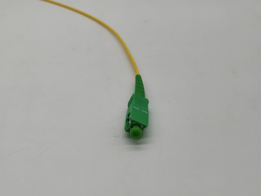 SC/APC προς SC/APC Οπτικό καλώδιο ινών οπτικής MM SM Simplex 9/125 G652D G657A