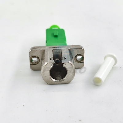 Simplex Simglemode Fiber Optic Adapter LC APC - SC APC FTTH Άντρας προσαρμογέα οπτικού μεταλλικού ζευγαριού