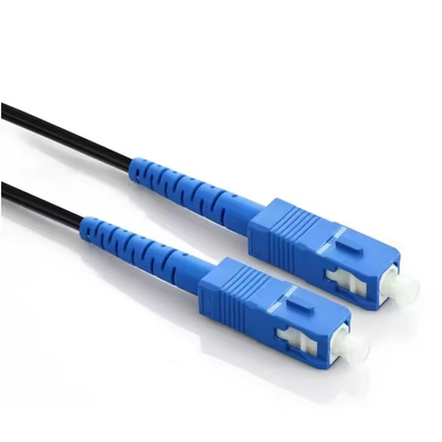 SC UPC APC Fiber Optic Patch Cord SM Simplex G652D G657A Οπτικό καλώδιο πτώσης