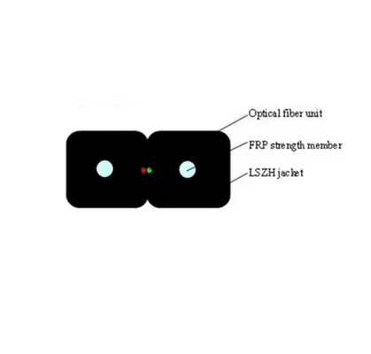 SC UPC APC Fiber Optic Patch Cord SM Simplex G652D G657A Οπτικό καλώδιο πτώσης