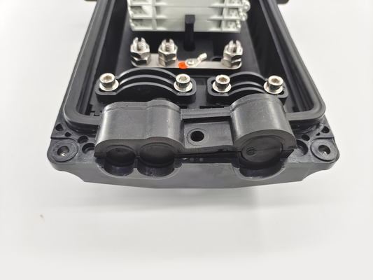 IP68 120 πυρήνες Dome Fiber Optic Splice Closure 5 δίσκοι Manhole Optical Splicing Joint Box