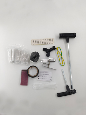 IP68 120 πυρήνες Dome Fiber Optic Splice Closure 5 δίσκοι Manhole Optical Splicing Joint Box