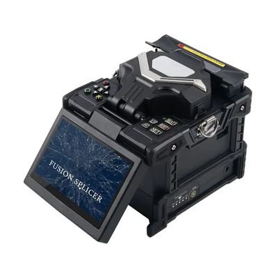 6 κινητήρες FKEQU-161 Fiber Optic Fusion Splicer 6S FTTH μηχανή συγκόλλησης για γρήγορη συγκόλληση