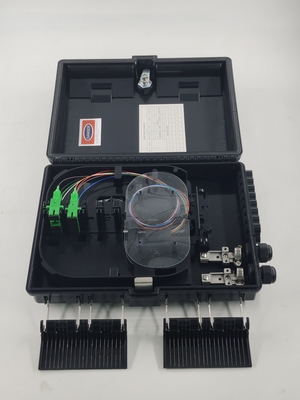 Εξωτερικό 16 πυρήνες Fiber Optic Τερματισμού Box με SC Splitter υπνάκο ftth Fiber Box Διανομής Fiber Τερματισμού Box