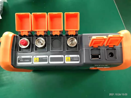 FTTH VFL OPM Οπτικό Αντανακλαστικό Χρονικού Πεδίου Smart Multi Functional Fiber Optic OTDR