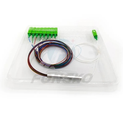 1x2 1x4 1x8 1x16 2x8 2x16 PLC Splitter PLC Fiber Optical Splitter με συνδετήρα SC APC UPC