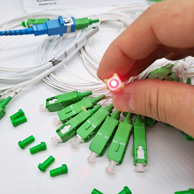 1x2 1x4 1x8 1x16 2x8 2x16 PLC Splitter PLC Fiber Optical Splitter με συνδετήρα SC APC UPC