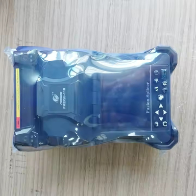 Συσκευή συγκόλλησης FTTH Fiber Optic Fusion Splicer Kit με 7s Σκούρο Μπλε Γλώσσα 2 Γλώσσες Κινέζικα/Αγγλικά