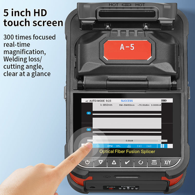FONGKO Hot Products A-5 Οπτικό Σύνδεσμο Fusion Fiber Splicer Μηχανή Σύνδεσης Οπτικών ινών
