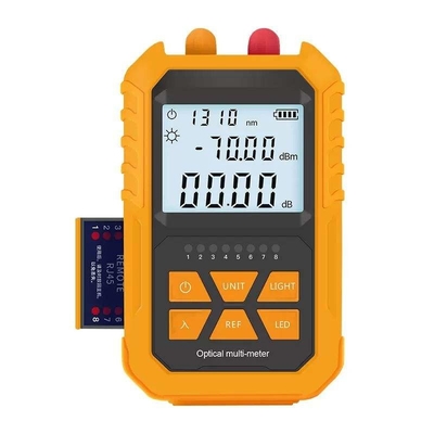 FONGKO OPM VFL All-in-one μετρητής ισχύος ινών οπτικής RJ45 Δοκιμαστής καλωδίων Πολυλειτουργικός μετρητής οπτικής ισχύος
