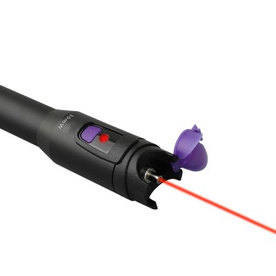 FONGKO Ftth Εργαλειοθήκη οπτικής βλάβης καλώδιο Laser Light Pen 10mw 650nm Fiber Optic Laser Pen VFL