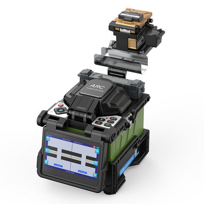 FONGKO έξι κινητήρες πυρήνας προς πυρήνα κύτταρα οπτική ίνα σύντηξη Splicer πλήρη αυτόματη έξυπνη FTTH ίνα συγκόλληση μηχανή