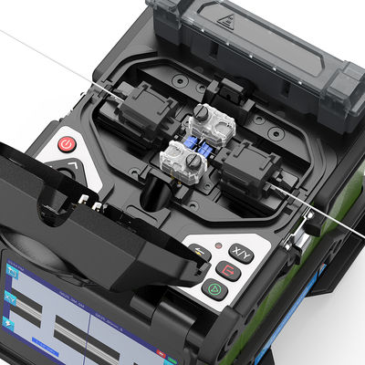 FONGKO έξι κινητήρες πυρήνας προς πυρήνα κύτταρα οπτική ίνα σύντηξη Splicer πλήρη αυτόματη έξυπνη FTTH ίνα συγκόλληση μηχανή