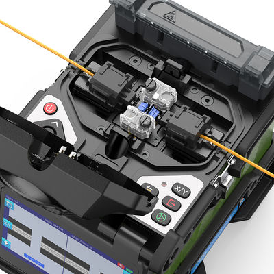 FONGKO έξι κινητήρες πυρήνας προς πυρήνα κύτταρα οπτική ίνα σύντηξη Splicer πλήρη αυτόματη έξυπνη FTTH ίνα συγκόλληση μηχανή