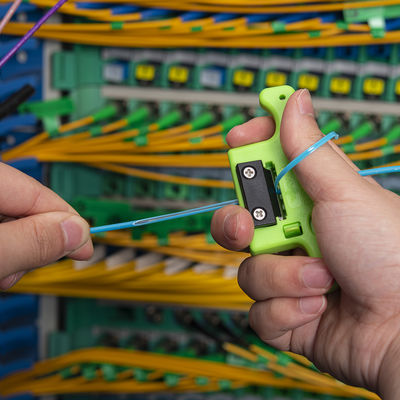 FONGKO MSAT5 Χαλαρό κάλυμμα Stripper Κέντρο Κόπτης καλωδίων 1.9-3.0mm Επιμήκη κόπτης καλωδίων Stripper