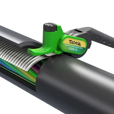 Αξεσουάρ μηχανής κοπής καλωδίων FTTH KMS-K Ratcheting Cable Slitter Machine Round Cable Sheath Cable Slitter Machine