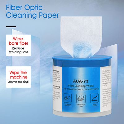 Χαρτί καθαρισμού Fongko AUA-Y3 για καθαρισμό οπτικών ινών SC/FC/ST/LC FTTH