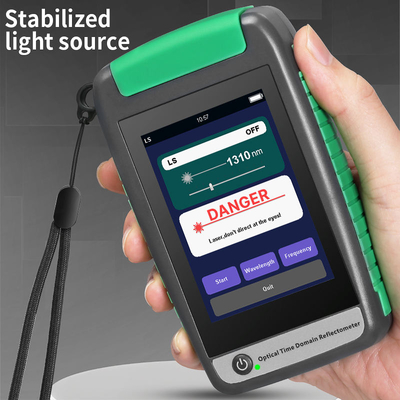 FONGKO Μίνι OTDR Tester 1310nm 1550nm 1610nm 1625nm 1650nm Οπτικό χειροκίνητο χρονικό πεδίο αντανάκλατομέτρου Οπτικού εξοπλισμού ινών