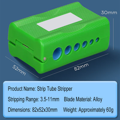 Απογυμνωτής οπτικού καλωδίου A-3511 3.5-11mm FTTH Drop Cable Optic Stripper Διαμήκης κόφτης καλωδίου Απογυμνωτής καλωδίου