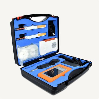 FVM-100 400x Έλεγχος Πρόσωπο Κοπής με Οθόνη 3,5 ιντσών Εμφάνιση Μικροσκοπίου Ινών Εργαλείο Ελέγχου Ινών