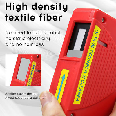 FONGKO New arrival FTTX/FTTH Fiber Optic Connector Cleaner 550 Times Cassette Type Wiping Tool Fiber Optic Cleaning Box for SC/FC/ST/LC