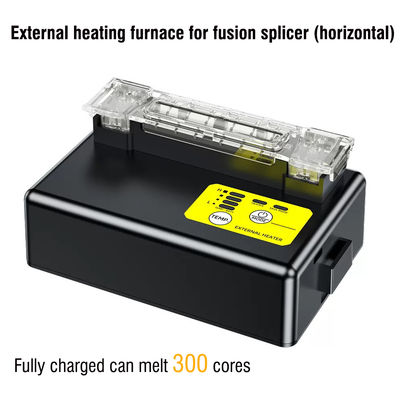 FONGKO Fusion Optical Fiber Splicers Automatic Heating Oven with Battery Powered Heater External Optical Fiber Splicers