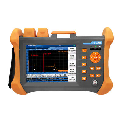 OTDR TMO300 Πολυλειτουργικό 5.6 ιντσών 1310/1550nm Smart Mini με συνδέσμους FC/SC 2-ετής Εγγύηση Δημοφιλές στην αγορά FTTH