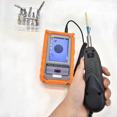 FONGKO Επαγγελματικό Κιτ Εργαλείων Καθαρισμού Τελικής Όψης Οπτικών Ινών, Σετ Επιθεώρησης Οπτικών Ινών για Τηλεπικοινωνίες