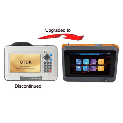 FHO3100 OTDR 1310/1550nm Οπτικός Μετρητής Οπτικών Ινών Οθόνη Αφής VFL OLS OPM Χάρτης Γεγονότων Ethernet OTDR