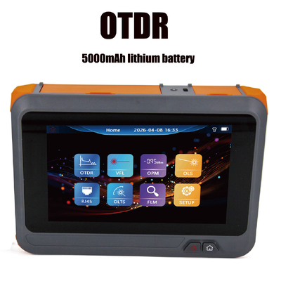 FHO3100 OTDR 1310/1550nm Οπτικός Μετρητής Οπτικών Ινών Οθόνη Αφής VFL OLS OPM Χάρτης Γεγονότων Ethernet OTDR