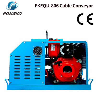 FONGKO FKEQU-806 Ηλεκτρική και χειροκίνητη εκκίνηση γεννήτρια ντίζελ 4~20m/min 1-18cm μεταγωγός καλωδίων