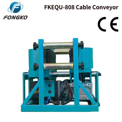 FONGKO FKEQU-808 Portable Heavy Duty Cable Conveyor Tunnel Cable Laying Machine for Construction Cable Installation