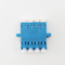 1550nm Singlemode μπλε προσαρμοστής συνδετήρων οπτικών ινών UPC LC