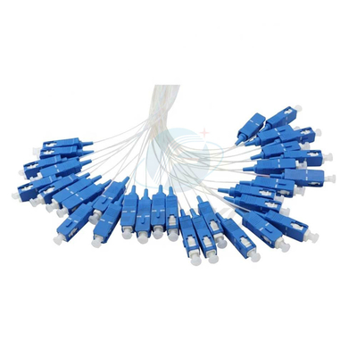 1x8 1 1*32 1*64 FTTH PLC Steel Tube Splitter SC UPC 0,9mm Φύλα οπτικής PLC Splitter