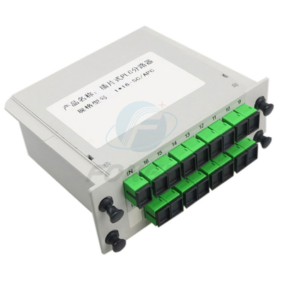 Οπτικός Splitter Mini Type Plc Sc Apc Splitter 1X16 Οπτική ίνα Εισαγωγή για Ftth