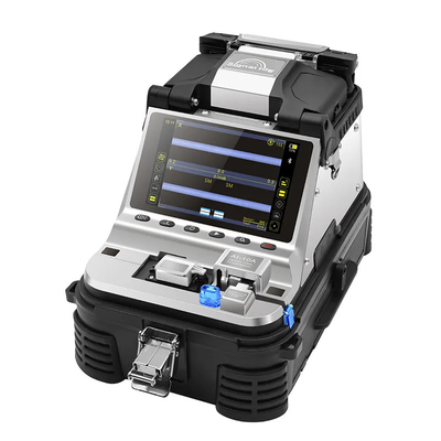 AI-10A Fiber Optic Fusion Splicer 6 Motors FTTH Μηχανή τήξης