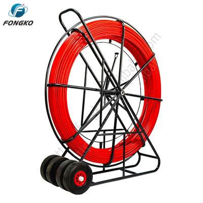 FTTH Fiberglass Duct Rodder 300m μήκος 4,5-18mm οπτικό καλώδιο