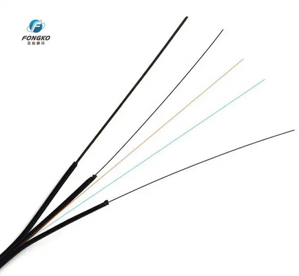 Εξωτερικό GJYXFCH 2*5mm FTTH Reel Drum Fiber Drop Cable LSZH Αυτοεξουσιαζόμενο οπτικό καλώδιο