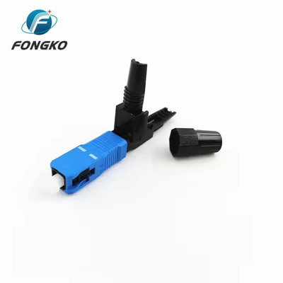 SC UPC APC PC SM Μονότυπο 55mm Συνδετήρας Δορυφόρος οπτικών ινών