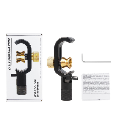 FONGKO 4-10mm 8-30mm Απογυμνωτής Θωρακισμένου Οπτικού Καλωδίου Ίνας Fiber Cable Slitter